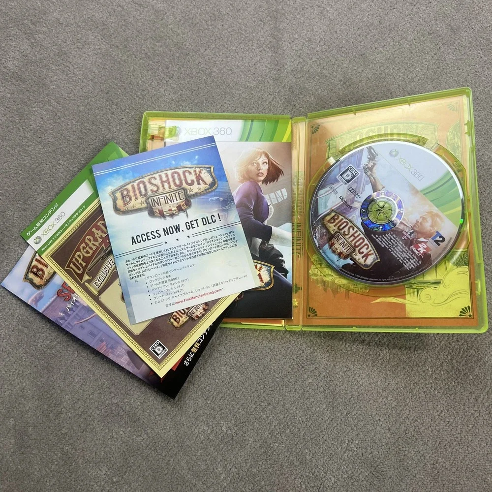 Bioshock Infinite Xbox 360 NTSC-J Japanese Import Complete CIB 2K Games